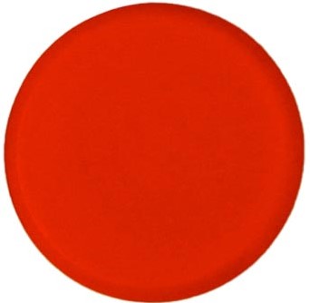 Bouhon aimants, 30 mm, rouge, paquet de 10 pièces