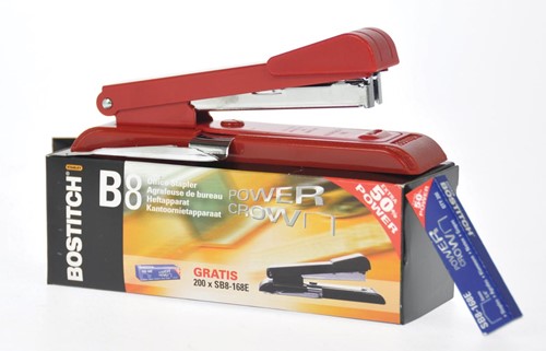 Bostitch nietmachine B8R rood 1 Stuk-3