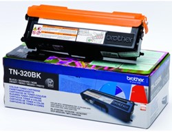 Brother toner, 2.500 pages, OEM TN-320BK, noir 1 Stuk