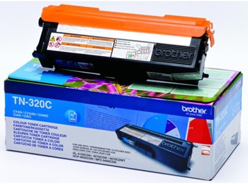 Brother toner, 1.500 pages, OEM TN-320C, cyan 1 Stuk