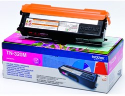Brother toner, 1.500 pages, OEM TN320M, magenta 1 Stuk