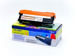 Brother toner, 1.500 pages, OEM TN-320Y, jaune 1 Stuk