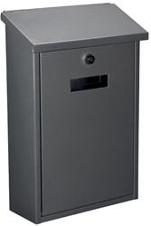 Perel Rio brievenbus zilver