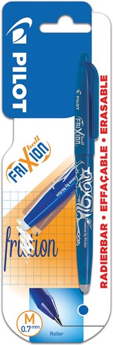 Pilot gelroller Frixion Ball, blauw, op blister 1 Stuk