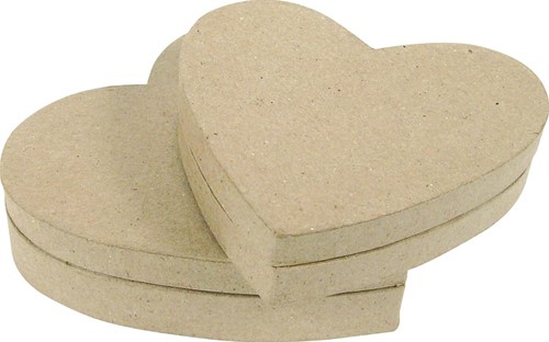 Décopatch boîte, papier-maché, XS, c