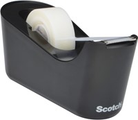 Scotch verzwaarde plakbandafroller inclusief 1 rol Scotch Magic Tape, zwart-2