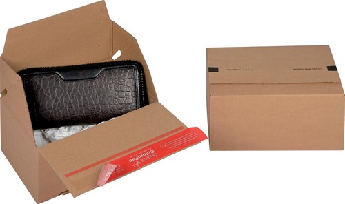 Colompac Eurobox Size S, format  195 x 145 x 90 mm, marron