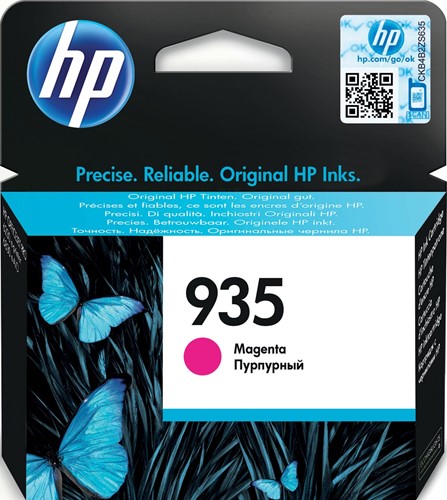 HP inktcartridge 935, 400 pagina's, OEM C2P21AE, magenta 1 Stuk