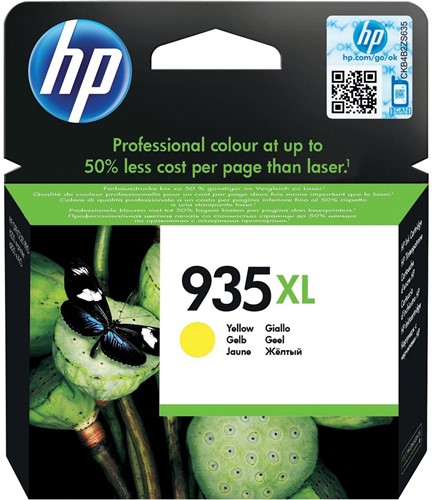 HP cartouche d'encre 935XL, 825 pages, OEM C2P26AE, jaune