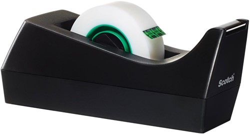 Scotch plakbandafroller C38 zwart 1 Stuk