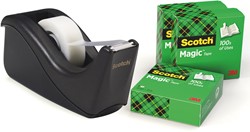 Scotch Plakbandafroller Two Tone Black
