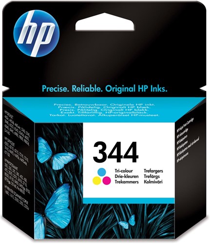 HP inktcartridge 344, 560 pagina's, OEM C9363EE, 3 kleuren 1 Stuk