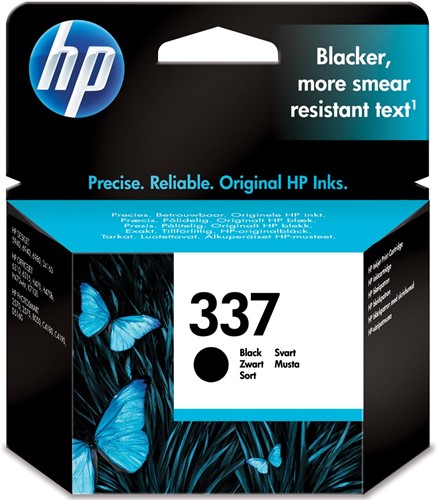 HP inktcartridge 337, 420 pagina's, OEM C9364EE, zwart 1 Stuk