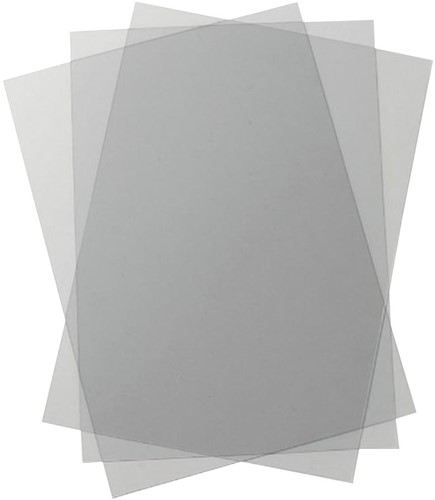 GBC HiClear couvertures, ft A4, PVC, 200 micron, paquet de 100 pièces, transparent