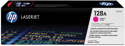 HP toner 128A, 1 300 pagina's, OEM CE323A, magenta 1 Stuk