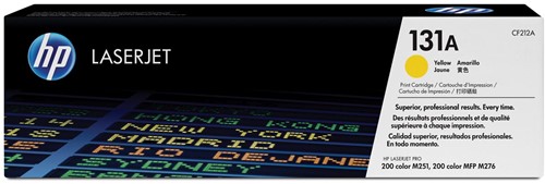 HP toner 131A, 1 800 pagina's, OEM CF212A, geel 1 Stuk