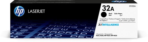 HP toner 32A, 23.000 pages, OEM CF232A, noir 1 Stuk