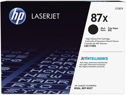 HP toner 87X, 18 000 pagina's, OEM CF287X, zwart 1 Stuk