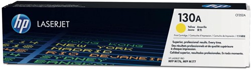 HP toner 130A, 1 000 pagina's, OEM CF352A, geel 1 Stuk