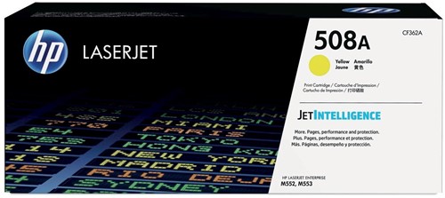HP toner 508A, 5 000 pagina's, OEM CF362A, geel 1 Stuk
