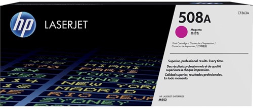 HP toner 508A, 5 000 pagina's, OEM CF363A, magenta 1 Stuk