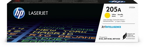 HP toner 205A, 900 pagina's, OEM CF532A, geel