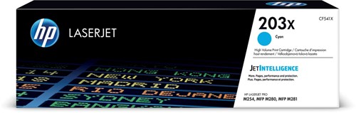 HP toner 203X, 2.500 pages, OEM CF541X, cyan