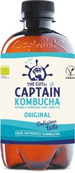 Le Gutsy Captain Kombucha Original, bouteille de 400 ml, paquet de 12 pièces