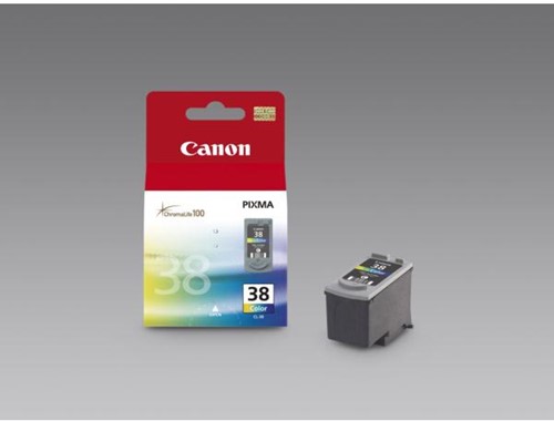 Canon cartouche d'encre CL-38, 207 pages, OEM 2146B001, 3 couleurs 1 Stuk