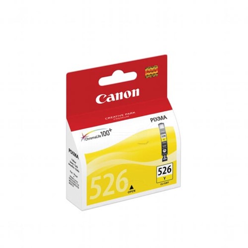 Canon inktcartridge CLI-526Y, 450 pagina's, OEM 4543B001, geel 1 Stuk