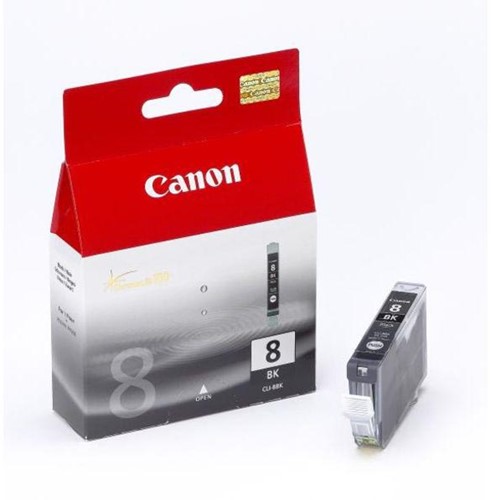 Canon inktcartridge CLI-8BK, 535 pagina's, OEM 0620B001, zwart 1 Stuk