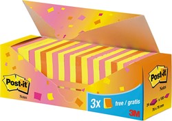 Post-it Notes colorées paquet d'avantage