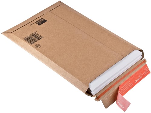 Colompac enveloppe d'expédition CP010, ft 23,5 x 34 x 3,5 cm, brun