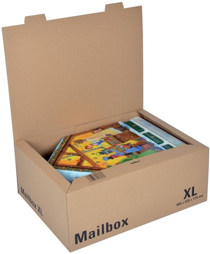 Colompac boîte d'expédition extra large, ft 46 x 33,5 x 17,5 cm, brun