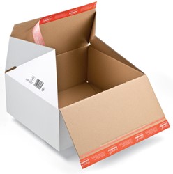 Colompac verzenddoos CP155, ft 38,9 x 32,4 x 32 cm, bruin