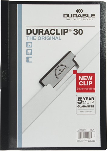 Durable chemise à pince Duraclip Original 30 noir 1 Stuk