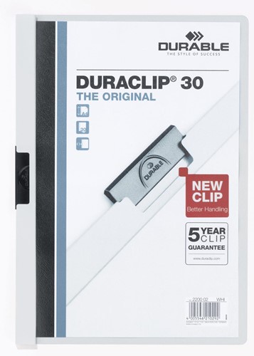 Durable chemise à pince Duraclip Original 30 blanc 1 Stuk