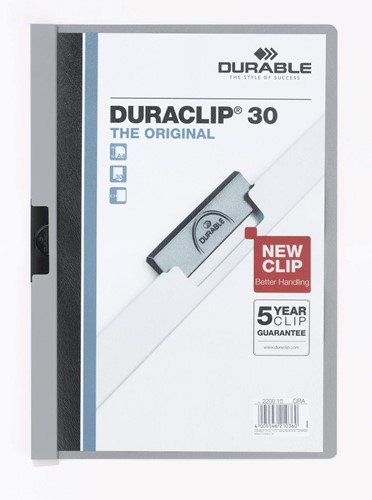 Durable chemise à pince Duraclip Original 30 gris 1 Stuk