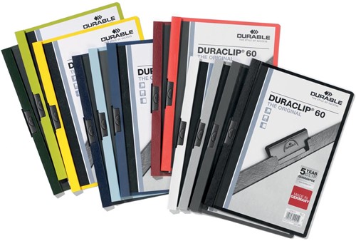 Durable Chemise à pince Duraclip Original 60 couleurs assorties