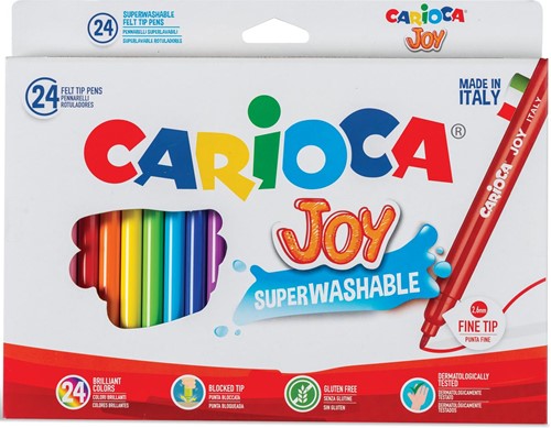 Carioca feutre Superwashable Joy, 24 feutres en étui cartonné