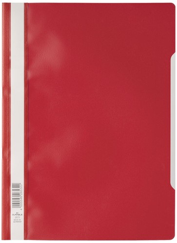 Durable snelhechtmap ft A4 rood