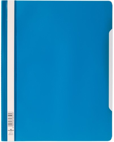 Durable snelhechtmap voor showtassen blauw 1 Stuk
