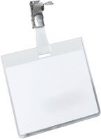 Durable badge avec clip ft 60 x 90 mm, horizontal-2