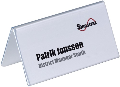 Durable tafelnaambord ft 52 x 100 mm