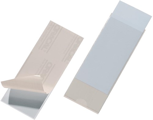 Durable Pocketfix dimensions intérieures 150 x 58 mm, dimensions extérieures 154 x 62 mm