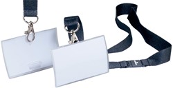 Durable badge avec bande textile Click Fold