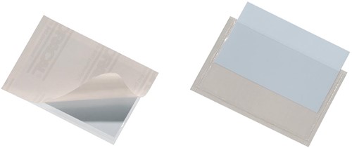 Durable Pocketfix doos van 100 stuks, binnenft 90 x 57 mm