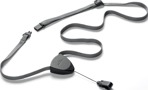 Durable lacet textile Flex avec enrouleur pour des badges