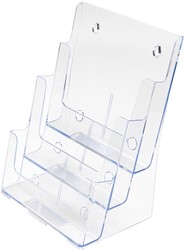 Deflecto présentoir de documents ft A4, 3 compartiments