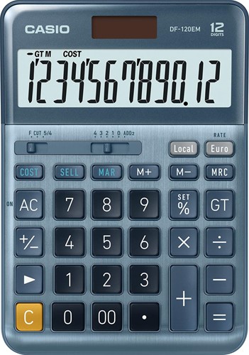 Casio calculatrice de bureau DF-120EM